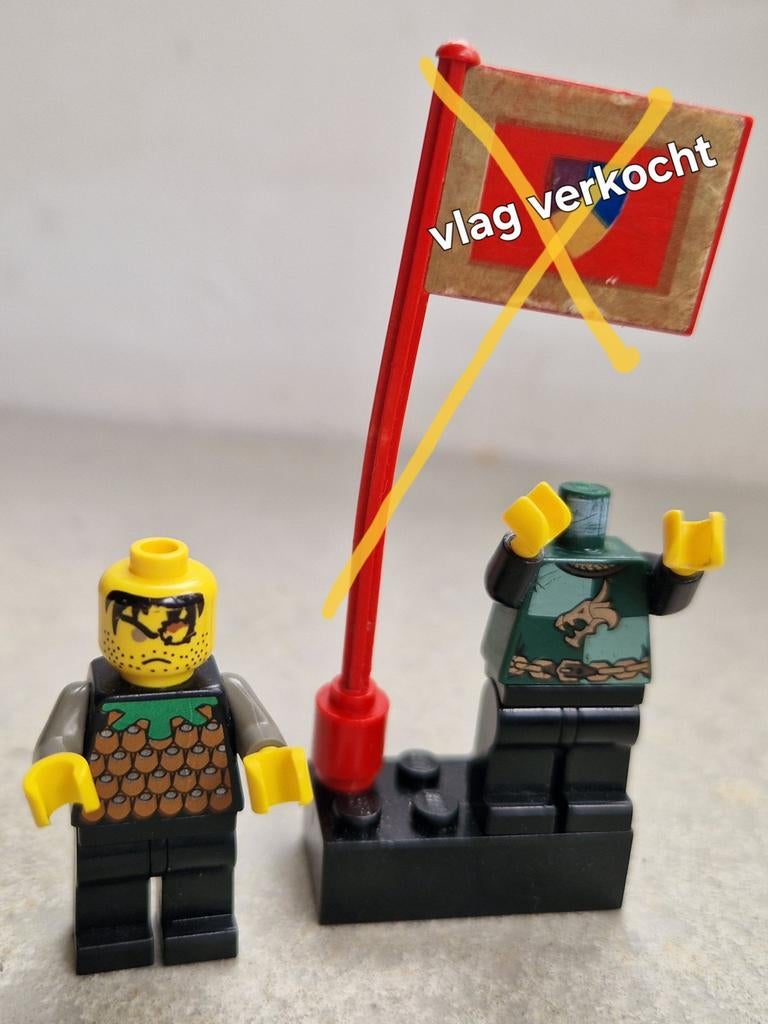 Lego minifig Dragon Knight Castle, Ophalen of Verzenden, Zo goed als nieuw