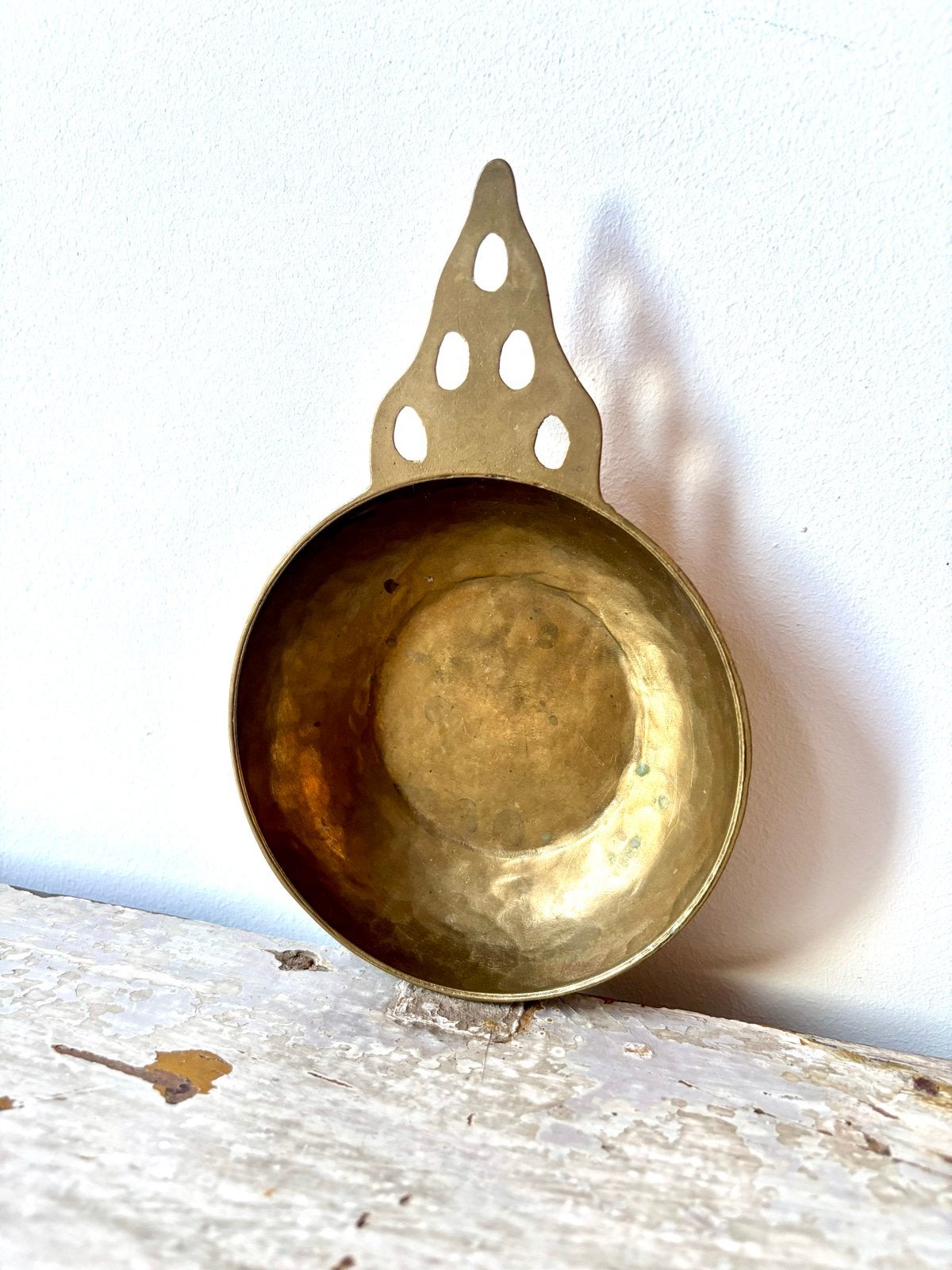 Vintage messing schaaltje / valet / tastevin jaren '60, Ophalen of Verzenden