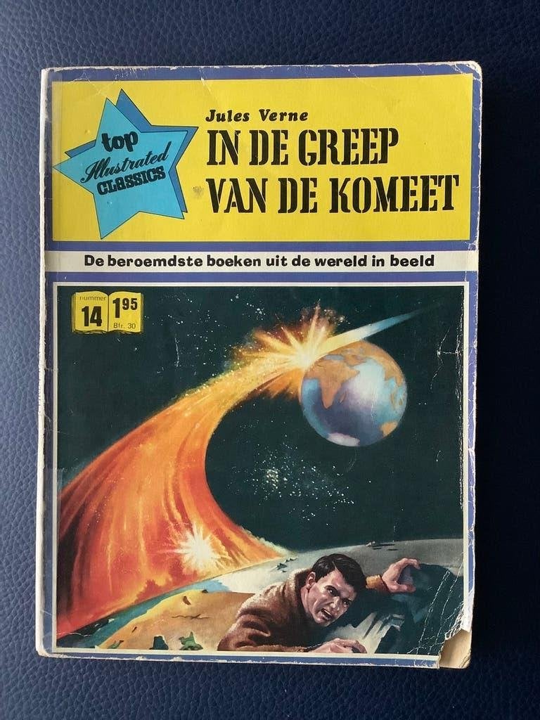 In de greep van de komeet (naar Jules Verne) - 1970, Eén stripboek, Ophalen of Verzenden, Gelezen