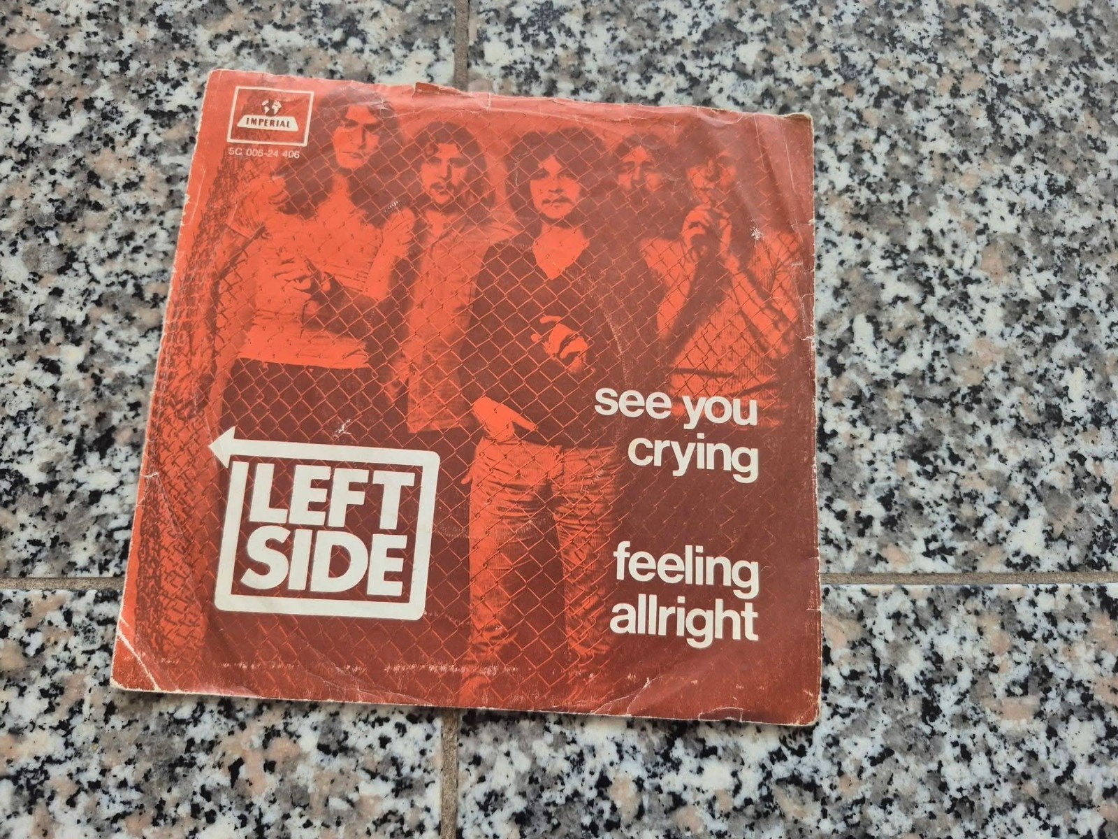Vinyl single Left Side See you crying, Cd's en Dvd's, Vinyl Singles, Ophalen of Verzenden, Gebruikt, Pop