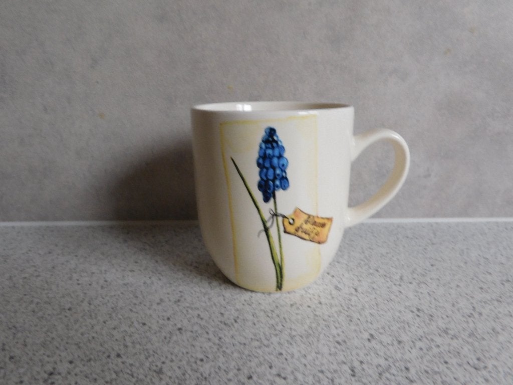 Mok 150 ml. Blauwe Druif TS, Ophalen of Verzenden, Zo goed als nieuw, Overige stijlen, Kop(pen) en/of Schotel(s)