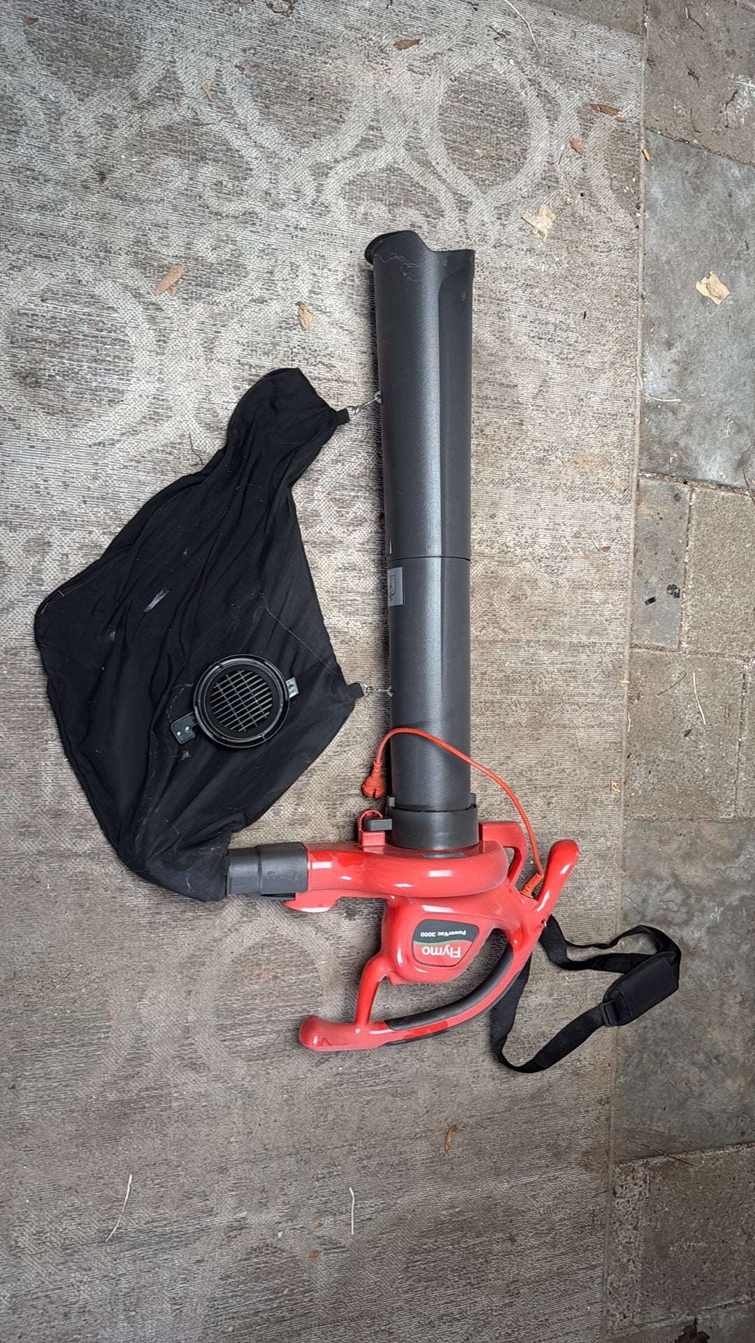 ZGAN Flymo PowerVac3000, Ophalen, Zo goed als nieuw, Elektrisch