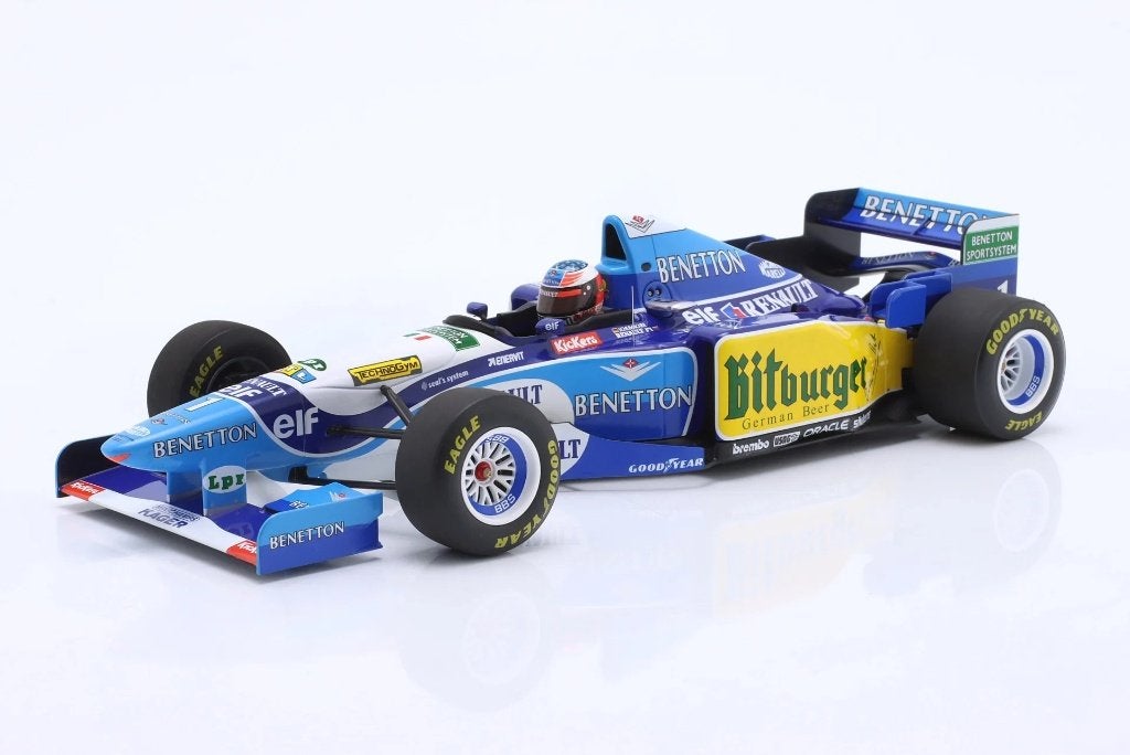Minichamps 1:18 Benetton Renault B195 Michael Schumacher LE, Ophalen of Verzenden, Nieuw, Auto, MiniChamps