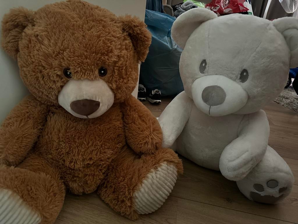 Knuffel beren 60cm, Ophalen, Zo goed als nieuw, Stoffen beer, Overige merken