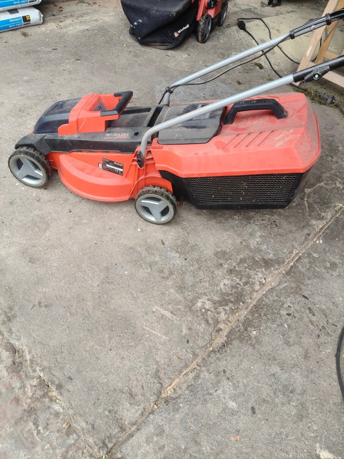 Einhell accu gras maaier, Tuin en Terras, Ophalen, Cirkelmaaier, Accu-grasmaaier, Einhell