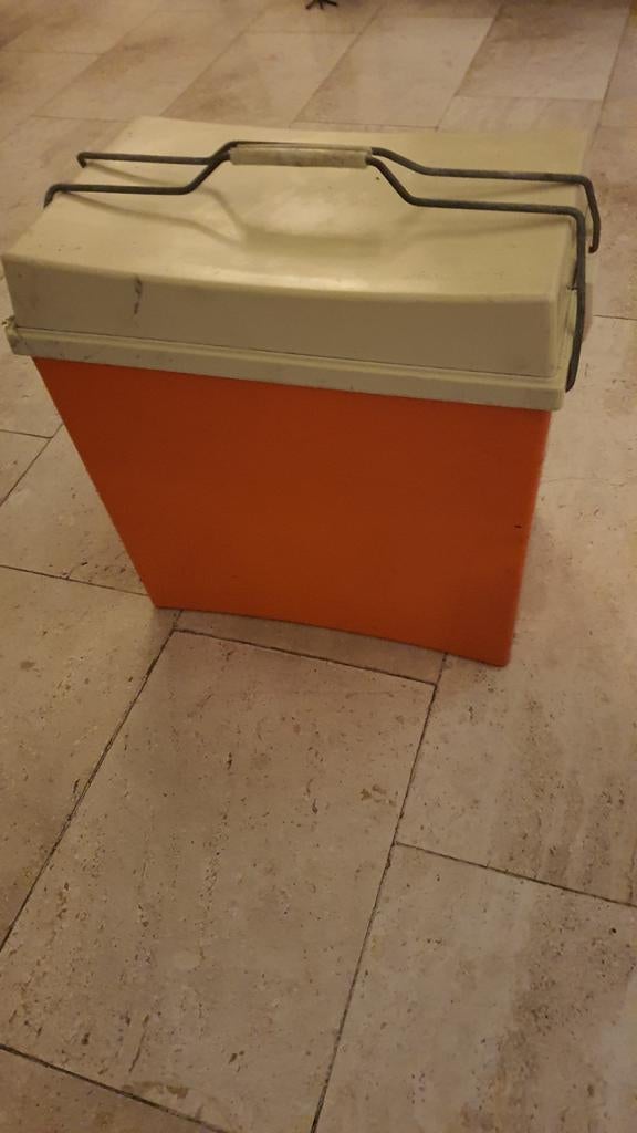 Oranje koelbox, Ophalen of Verzenden