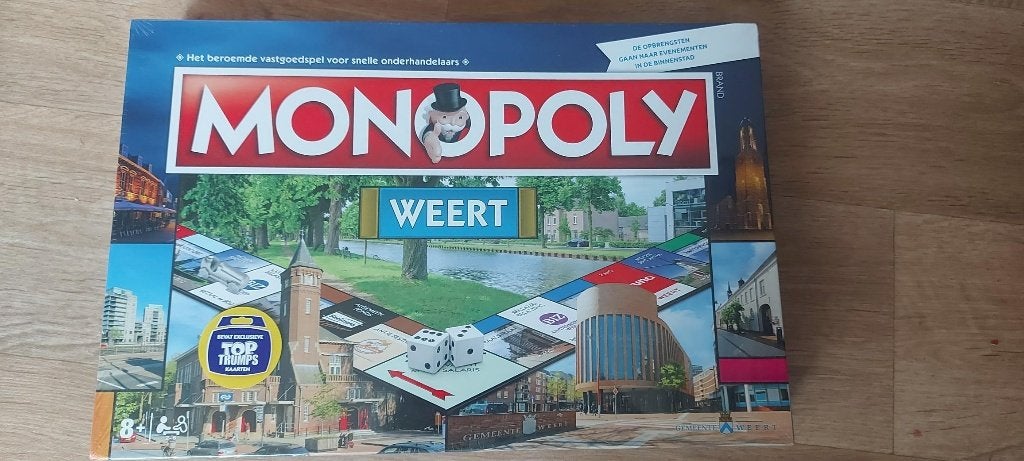 bordspel seal Monopoly Weert Monopolie gelimiteerd, Hobby en Vrije tijd, Vijf spelers of meer, Ophalen of Verzenden, Nieuw, Monopoly