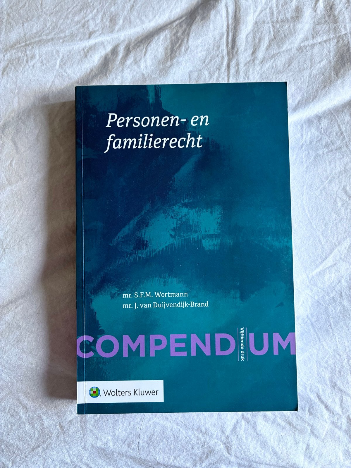 Compendium Personen- en familierecht - 8e druk, Verzenden, Gamma, Zo goed als nieuw, HBO