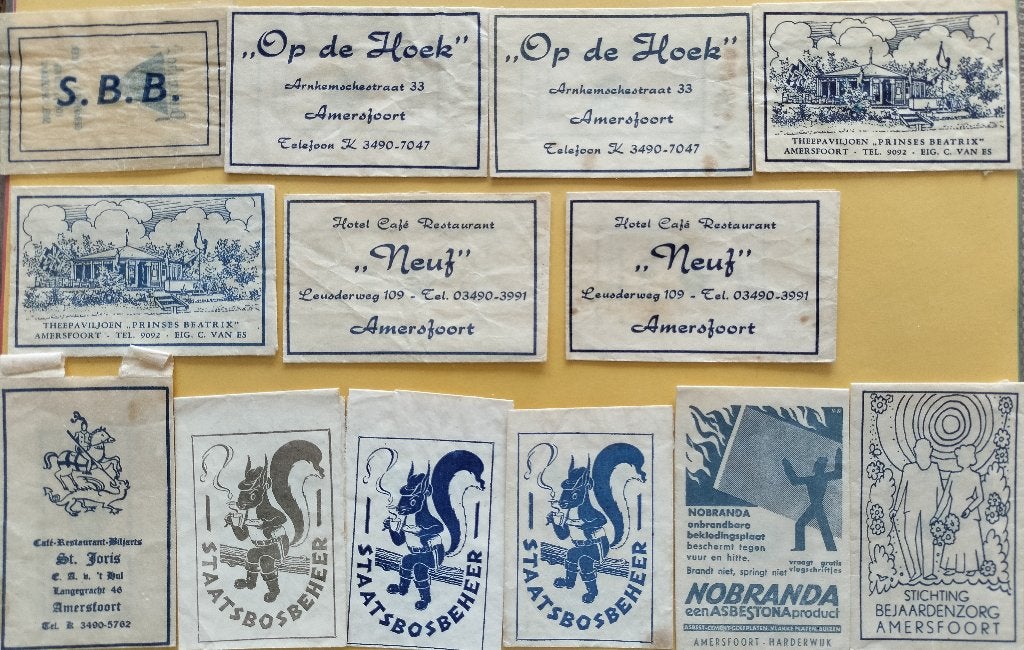 Amersfoort 807, Verzamelen, Suikerzakjes, Verzenden