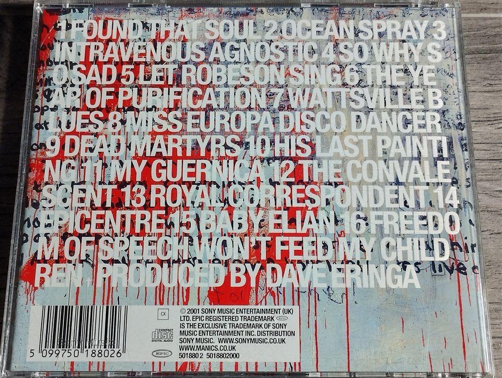 Manic Street Preachers - Know Your Enemy, Cd's en Dvd's, Ophalen of Verzenden, Zo goed als nieuw, Poprock