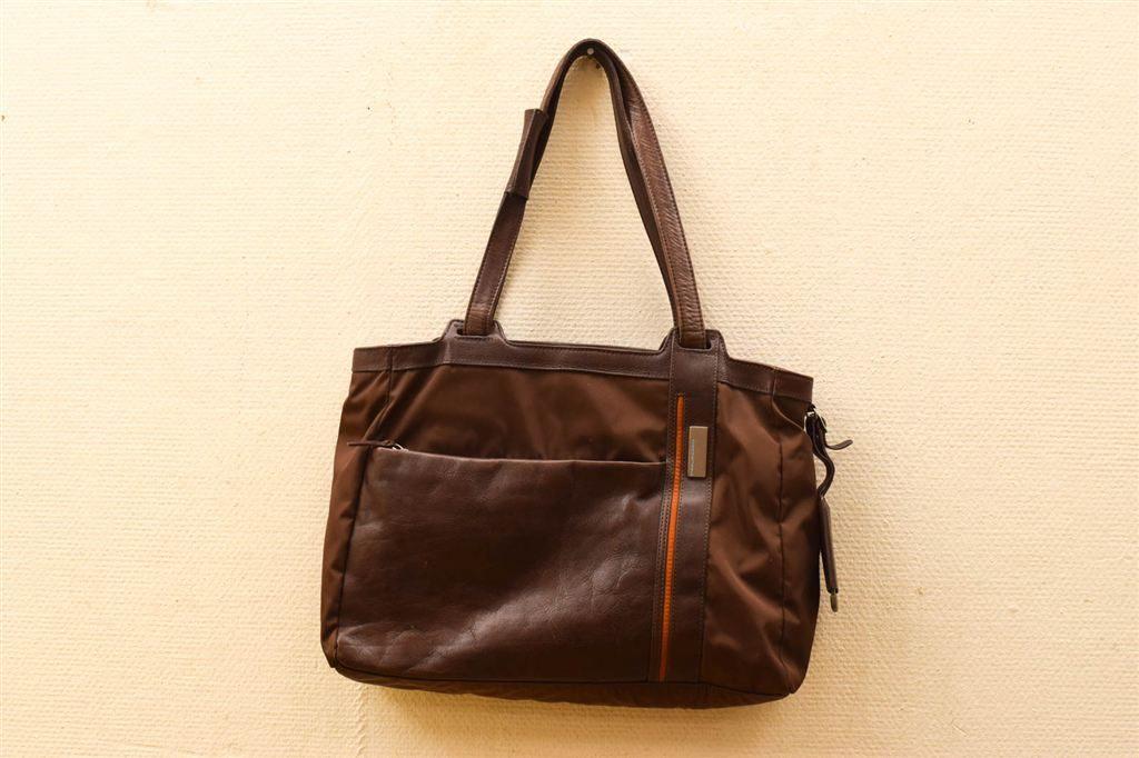 Piquadro damestas 50274, Ophalen of Verzenden, Gebruikt, Bruin, Handtas