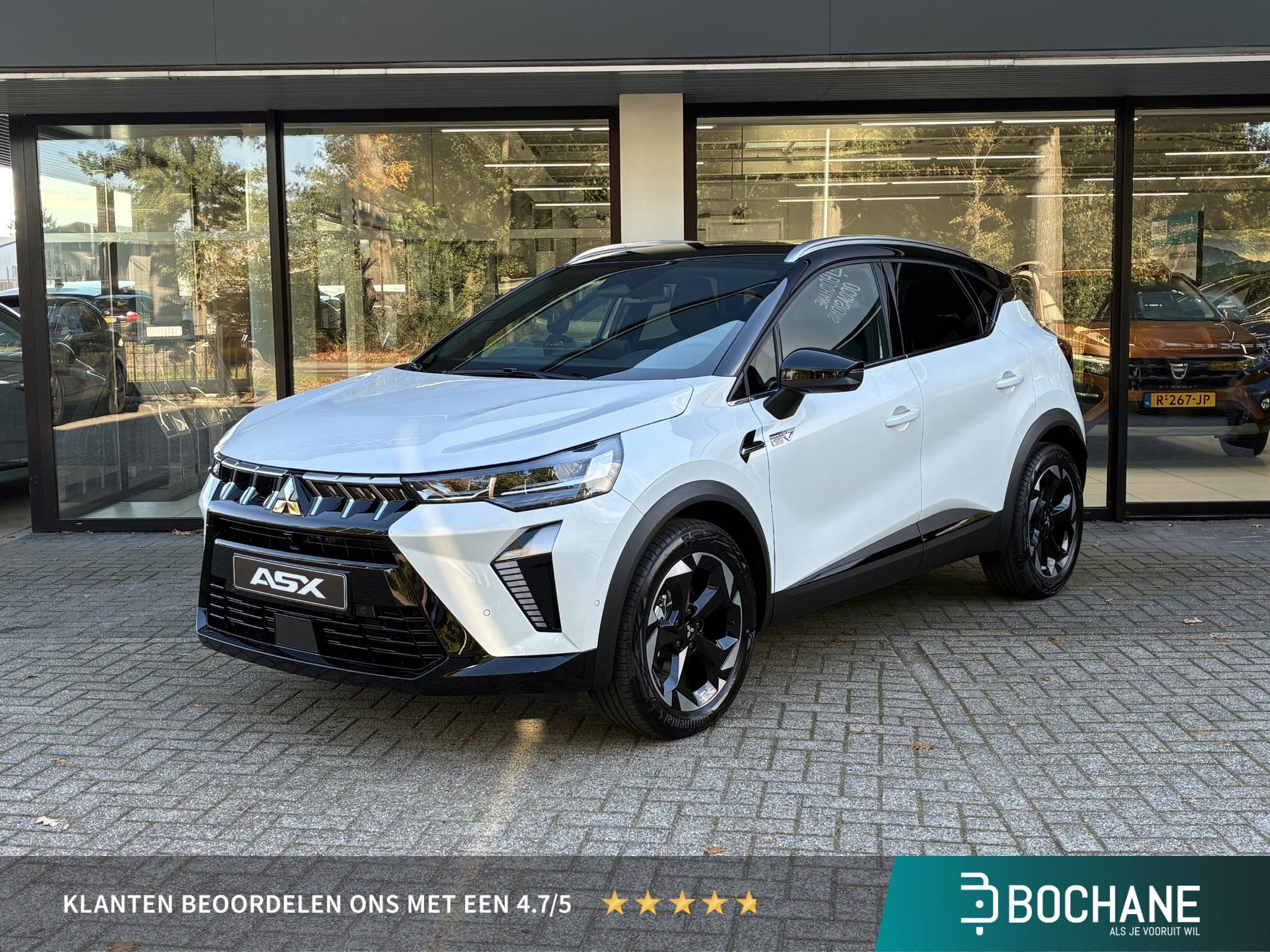 Mitsubishi ASX 1.8 HEV AT Executive NIEUW UIT VOORRAAD LEVER, Auto's, Stof, 4 cilinders, Met garantie (alle), Bedrijf