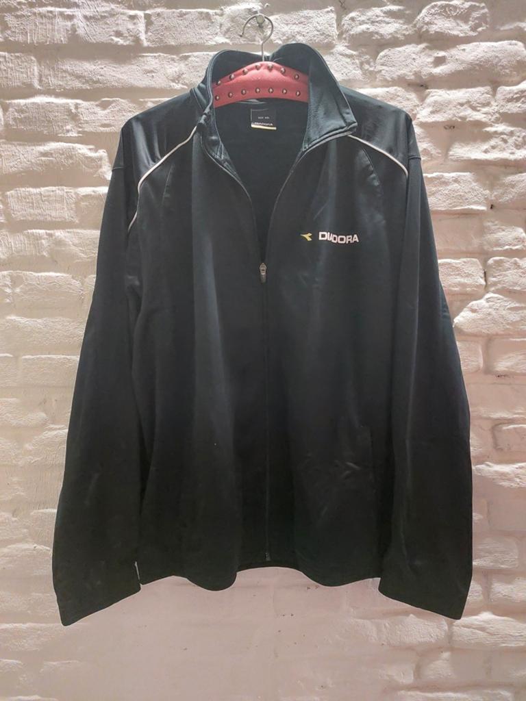 Diadora sportvest maat XXL, Kleding | Heren, Sportkleding, Verzenden, Zwart, Overige maten, Zo goed als nieuw