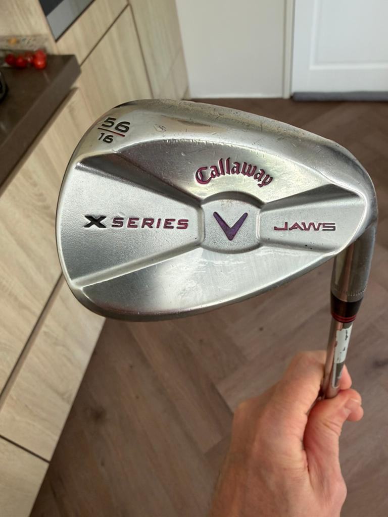 Callaway Jaws X Series 56 graden wedge, Ophalen of Verzenden, Gebruikt, Club, Callaway