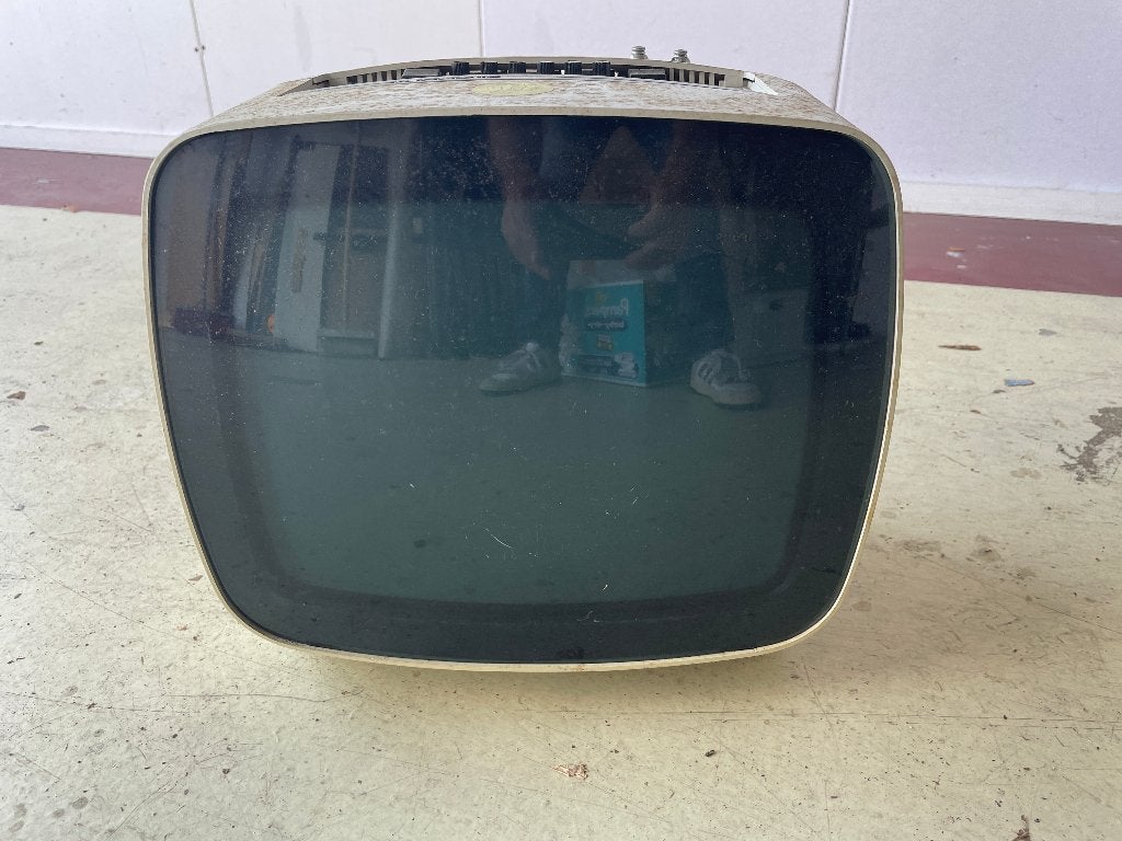 Indesit T12 SI | 1976 | Space Age Design, Audio, Tv en Foto, Vintage Televisies, Ophalen of Verzenden, Gebruikt, 60 tot 80 cm
