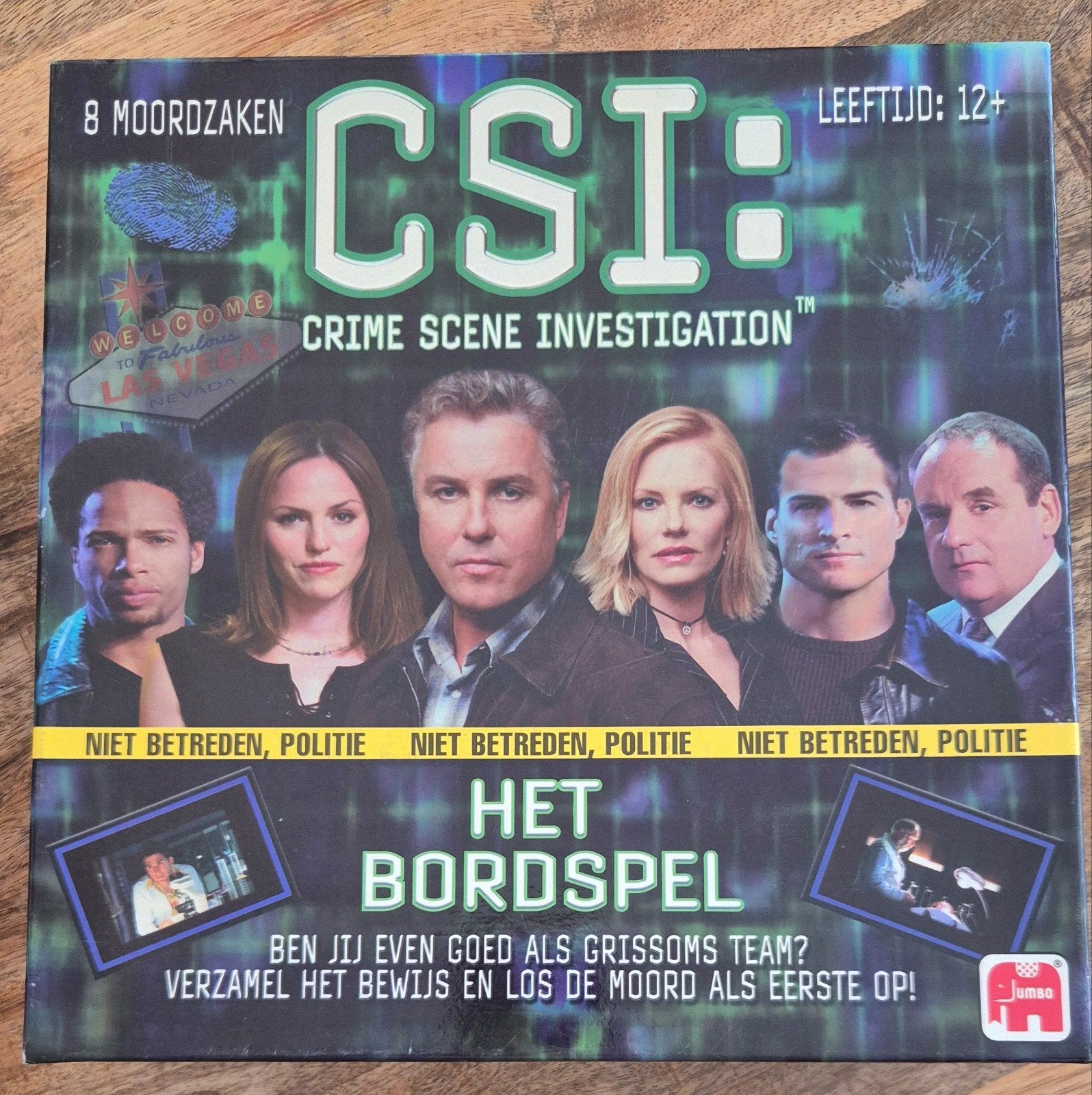 CSI Bordspellen, Crime Scene Investigation + Miami, Vijf spelers of meer, Ophalen of Verzenden, Zo goed als nieuw, Jumbo