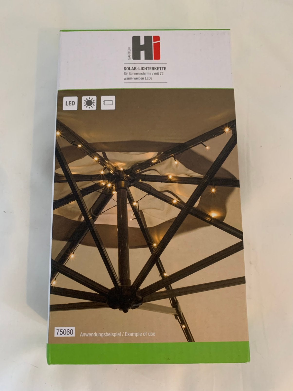 Parasol lichtjes, Minder dan 50 watt, Aluminium, Ophalen of Verzenden, Netvoeding