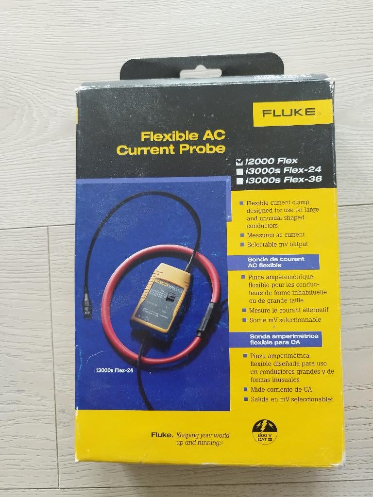 Fluke i2000 Flex AC Current Clamp, Doe-het-zelf en Verbouw, Meetapparatuur, Ophalen, Nieuw, Multimeter