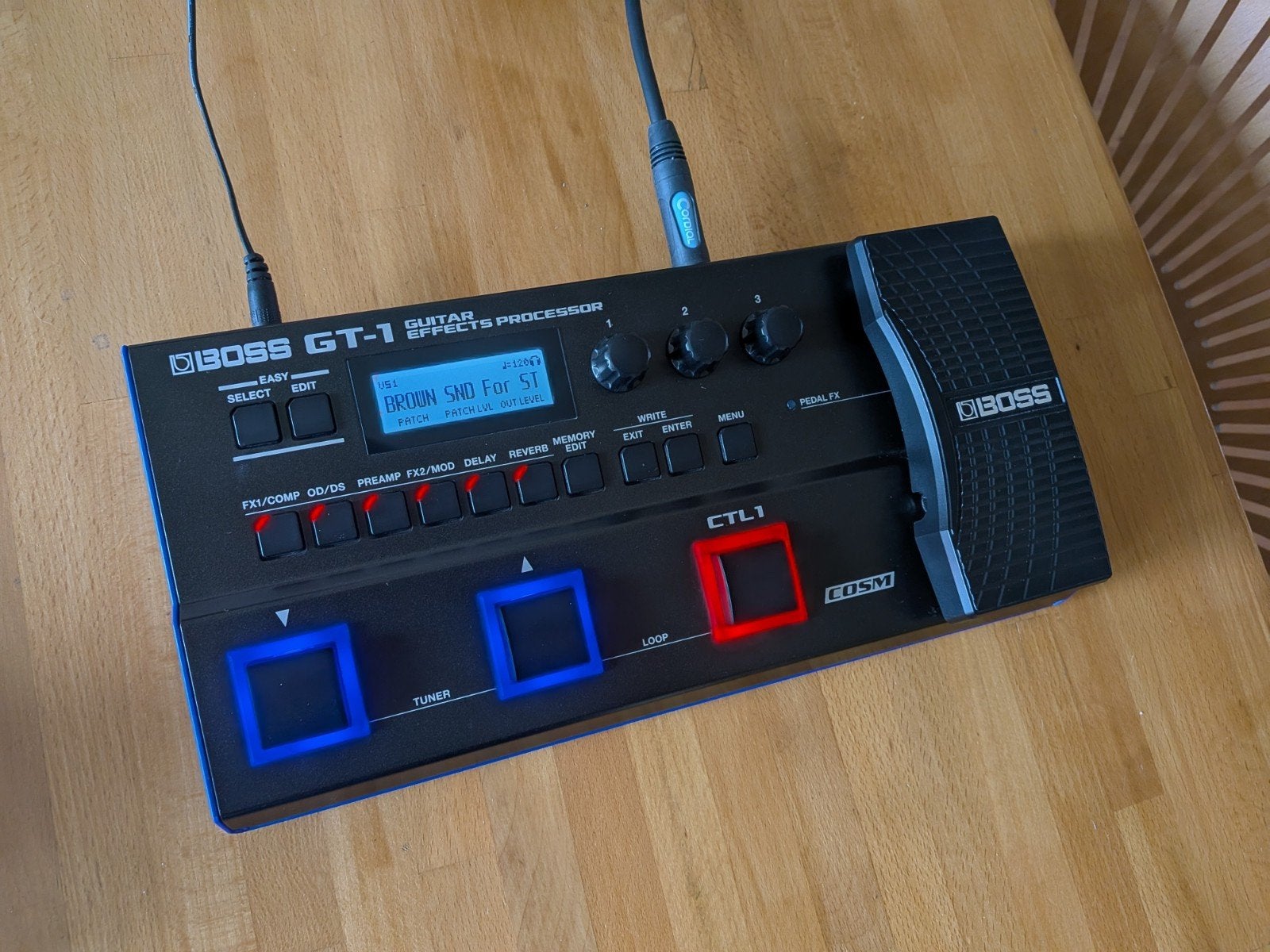 Boss GT-1 multi-effectprocessor, Muziek en Instrumenten, Ophalen of Verzenden, Zo goed als nieuw, Delay of Echo
