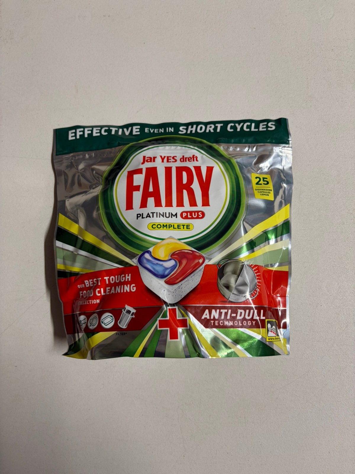 Fairy Platinum Plus Complete Vaatwastabletten - 25 stuks, Verzenden, Nieuw, Nvt, Nvt