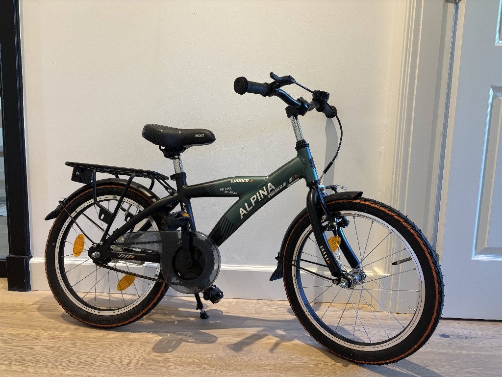 Alpina Yabber 18 inch jongensfiets | Goede staat, Fietsen en Brommers, Terugtraprem, Alpina  yabber, Ophalen of Verzenden, 18 inch