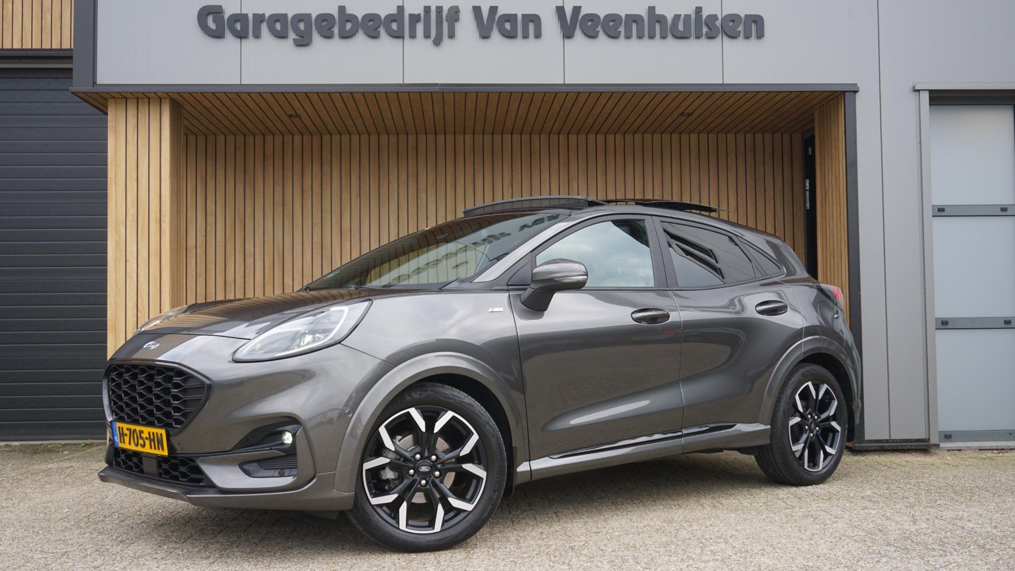 Ford Puma 1.0 EcoBoost 125pk Hybrid ST-Line X First Edition, Auto's, 125 pk, Euro 6, Leder en Stof, 23 km/l
