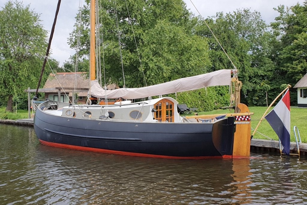 Staverse Jol 9.00 (Scheepsbouwers Werkendam), Watersport en Boten, 9 m, Gebruikt, Staal, Overige brandstoffen