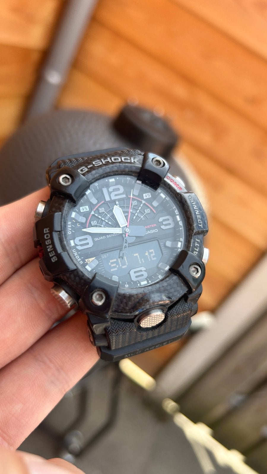 G-SHOCK Mudmaster GG-B100-1A (topstaat), Ophalen, Casio, Kunststof, Polshorloge