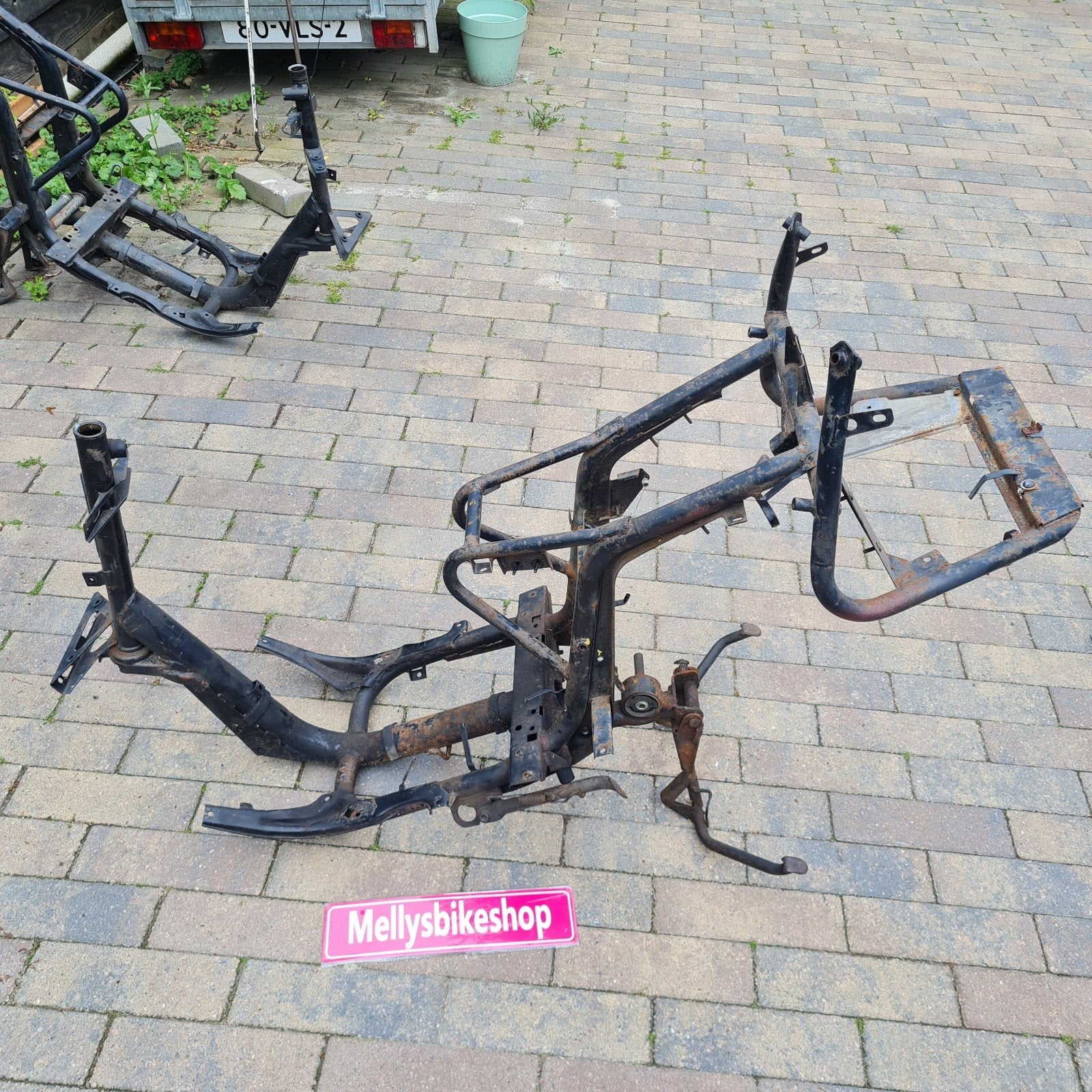 Piaggio hexagon 125cc frame met swingarm, Ophalen, Piaggio, Info@piaggio.it, Italie