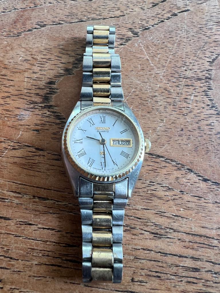 Seiko Quartz dameshorloge RVS en goudkleurig, Ophalen of Verzenden