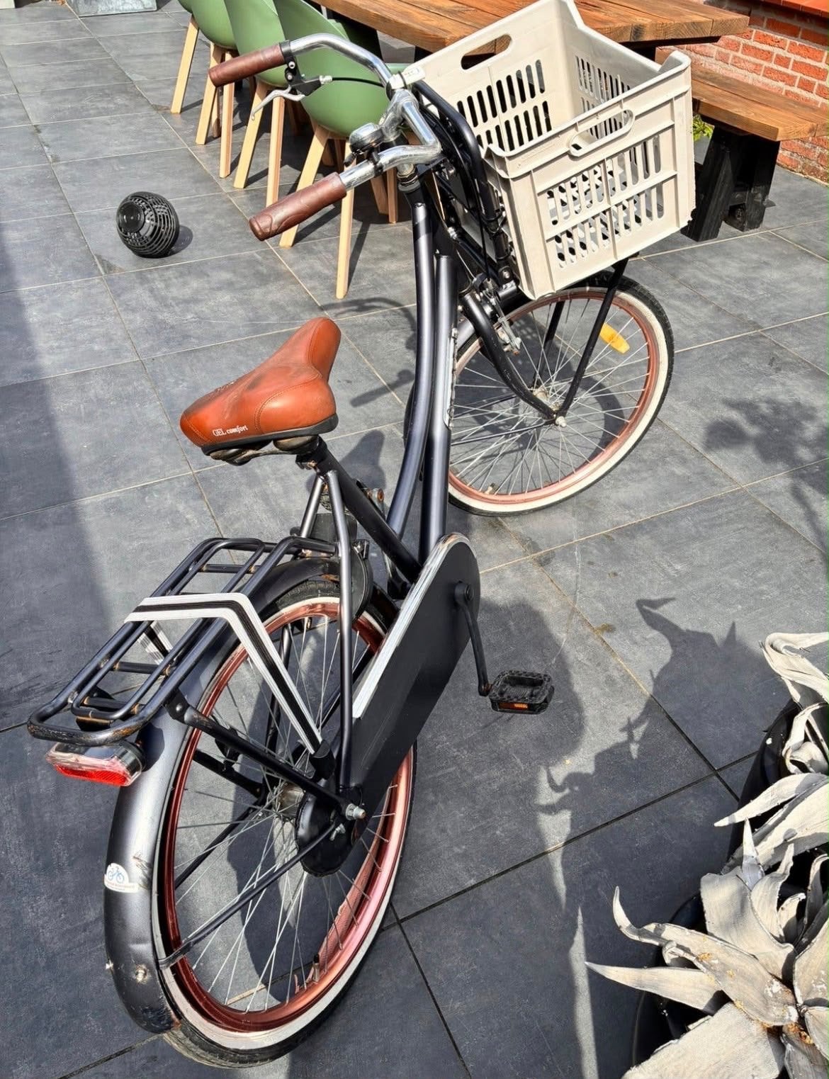 Popal fiets, Fietsen en Brommers, Ophalen, Gebruikt, 24 inch, Handrem
