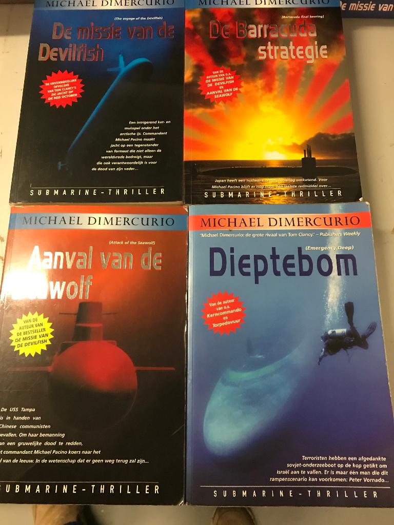 T.K. Michael Dimercurio Devilfisch & Barracuda Strategie, Ophalen of Verzenden, Gelezen, Michael Dimercurio