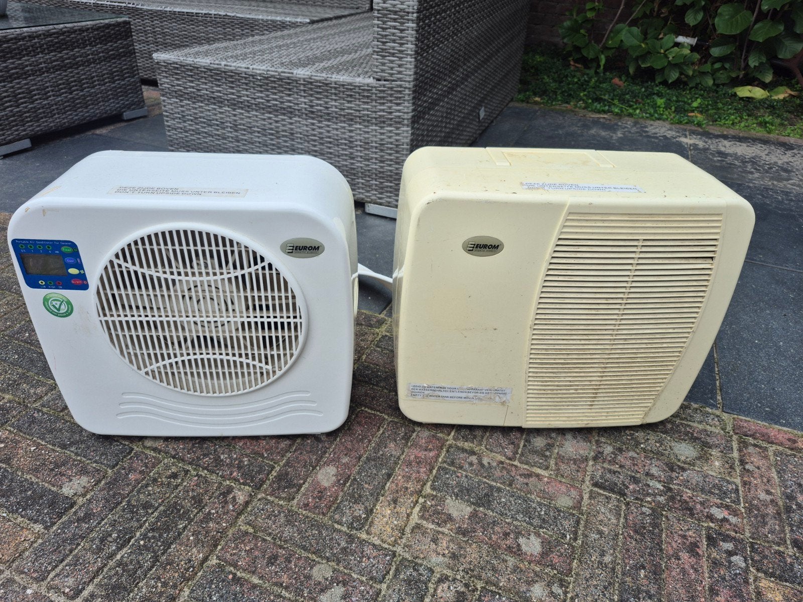 Eurom Mobiele Airco, Ophalen, Gebruikt