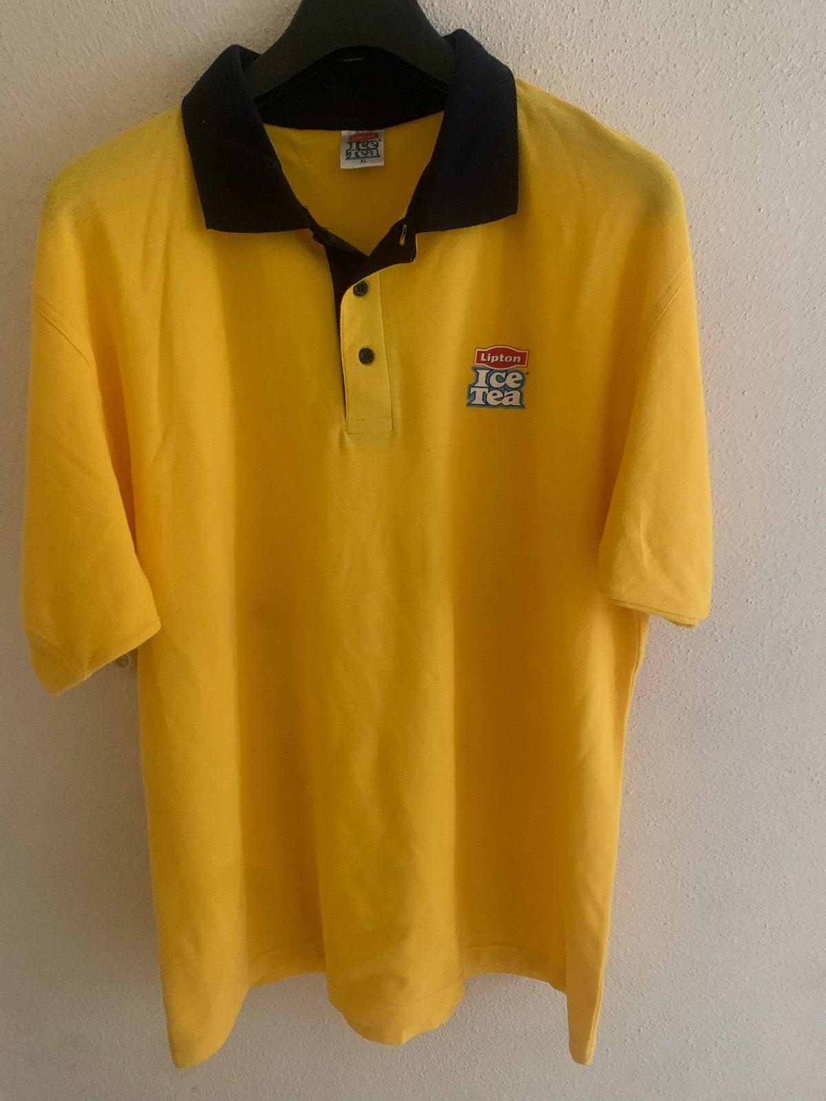 Lipton Ice Tea Polo Shirt - Geel - Maat XL nieuw, Ophalen of Verzenden, Nieuw, Maat 56/58 (XL), Geel