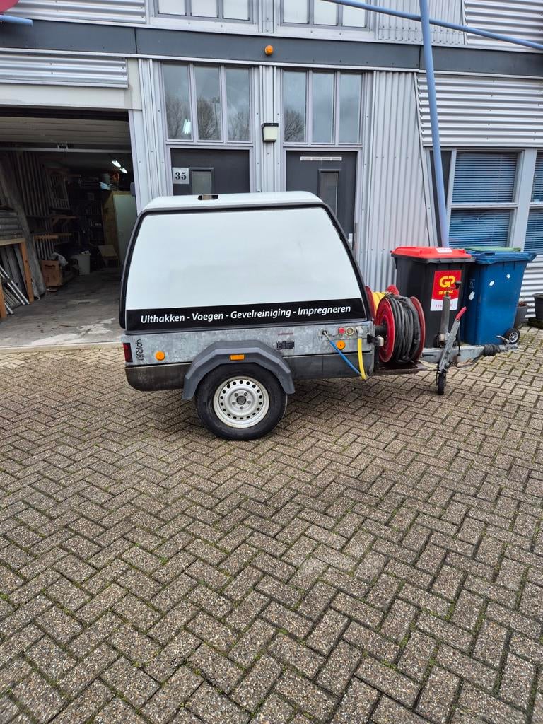 Falch T3H Warmwater Hogedrukreiniger 300 bar, Tuin en Terras, Hogedrukreinigers, Gebruikt, Ophalen of Verzenden, Falch, Elektrisch