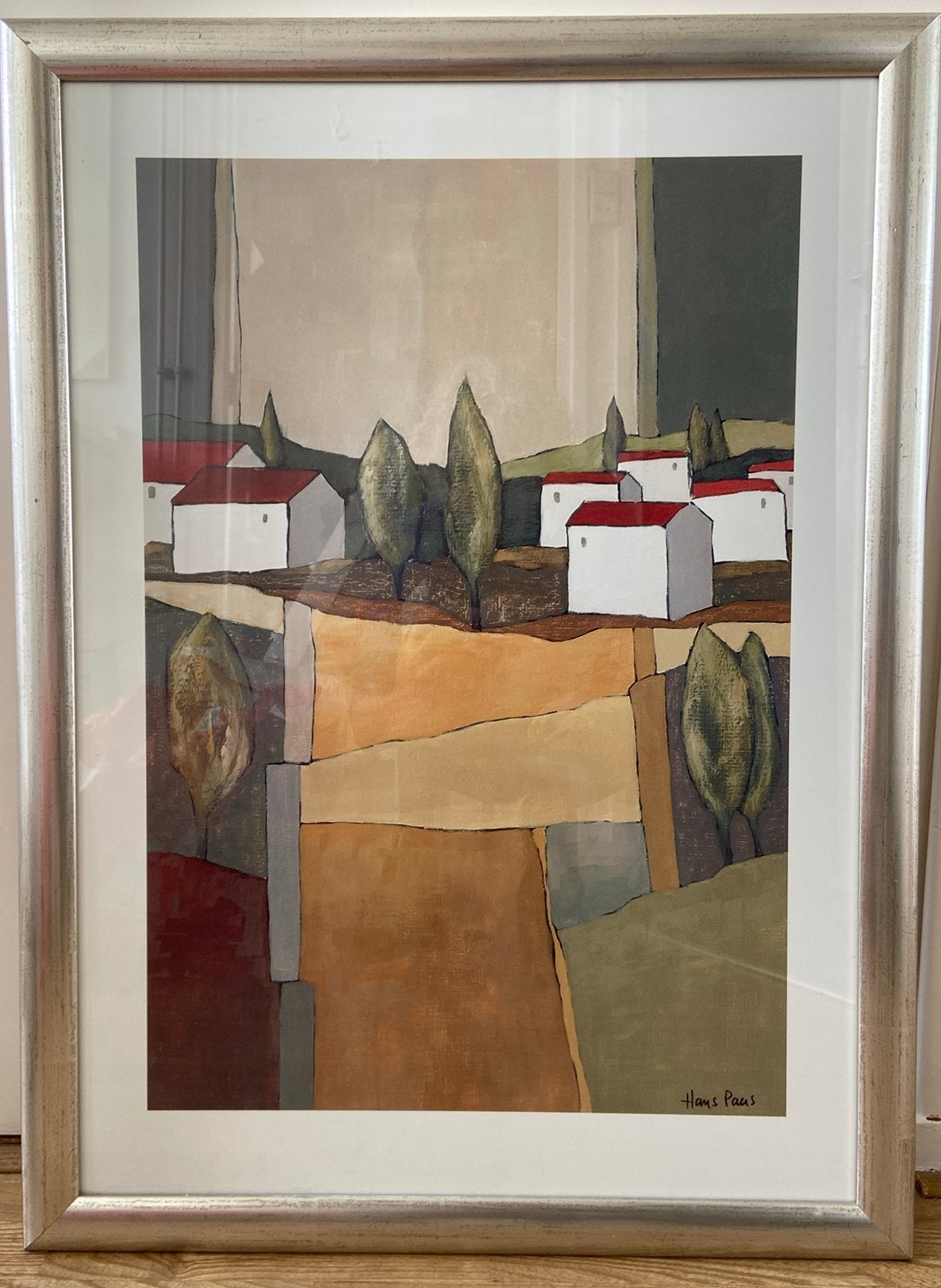 Hans Paus, ingelijst werk, Ophalen