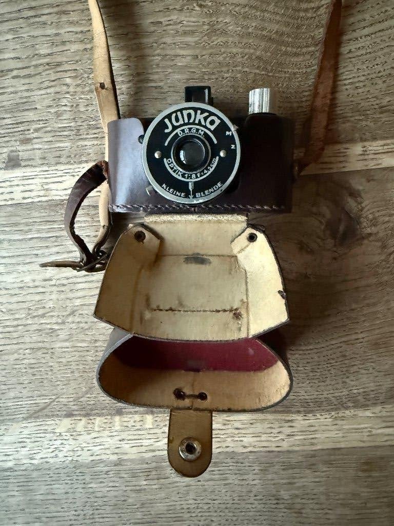 *Vintage* Junka en Afga, Ophalen, Zo goed als nieuw, Compact, Overige Merken