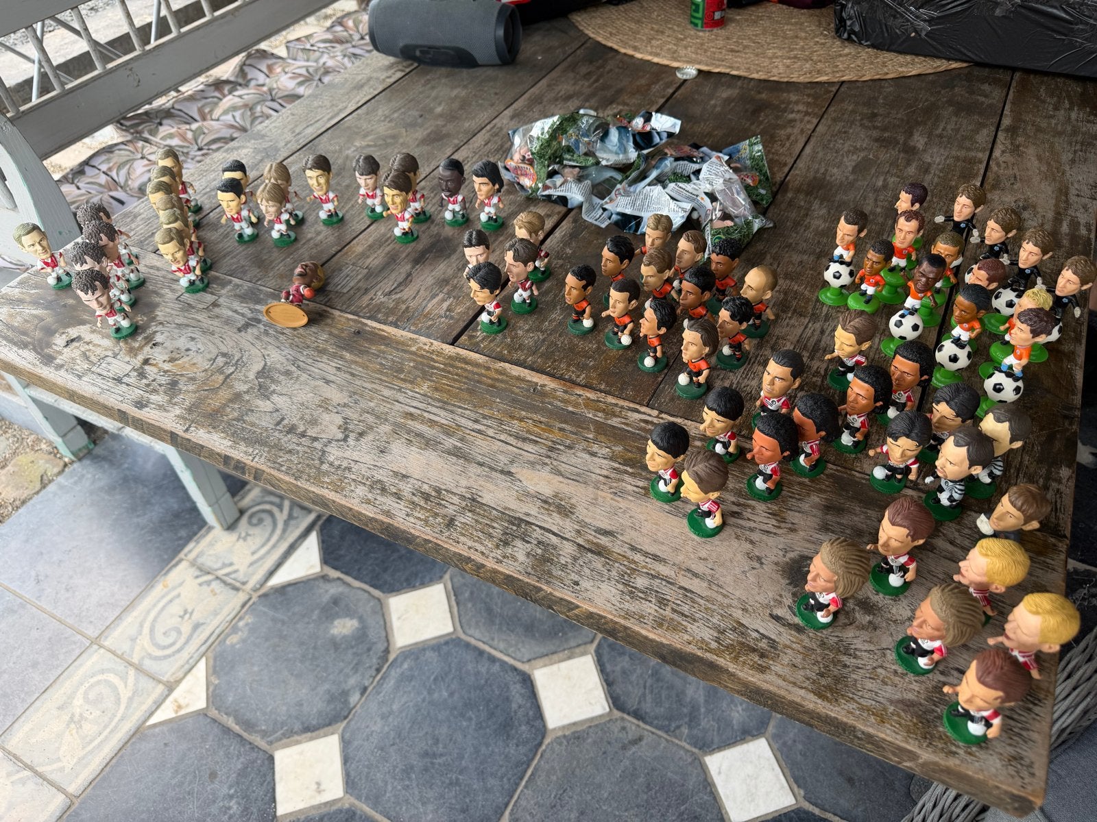 Grote collectie voetbal bobbleheads / beeldjes Corinthians, Verzamelen, Sportartikelen en Voetbal, Ophalen of Verzenden, Gebruikt