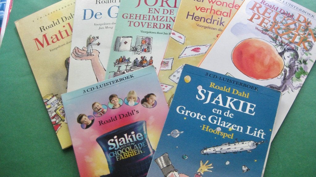 Collectie 7 x luisterboeken Roald Dahl, Boeken, Ophalen of Verzenden, Cd, Kind