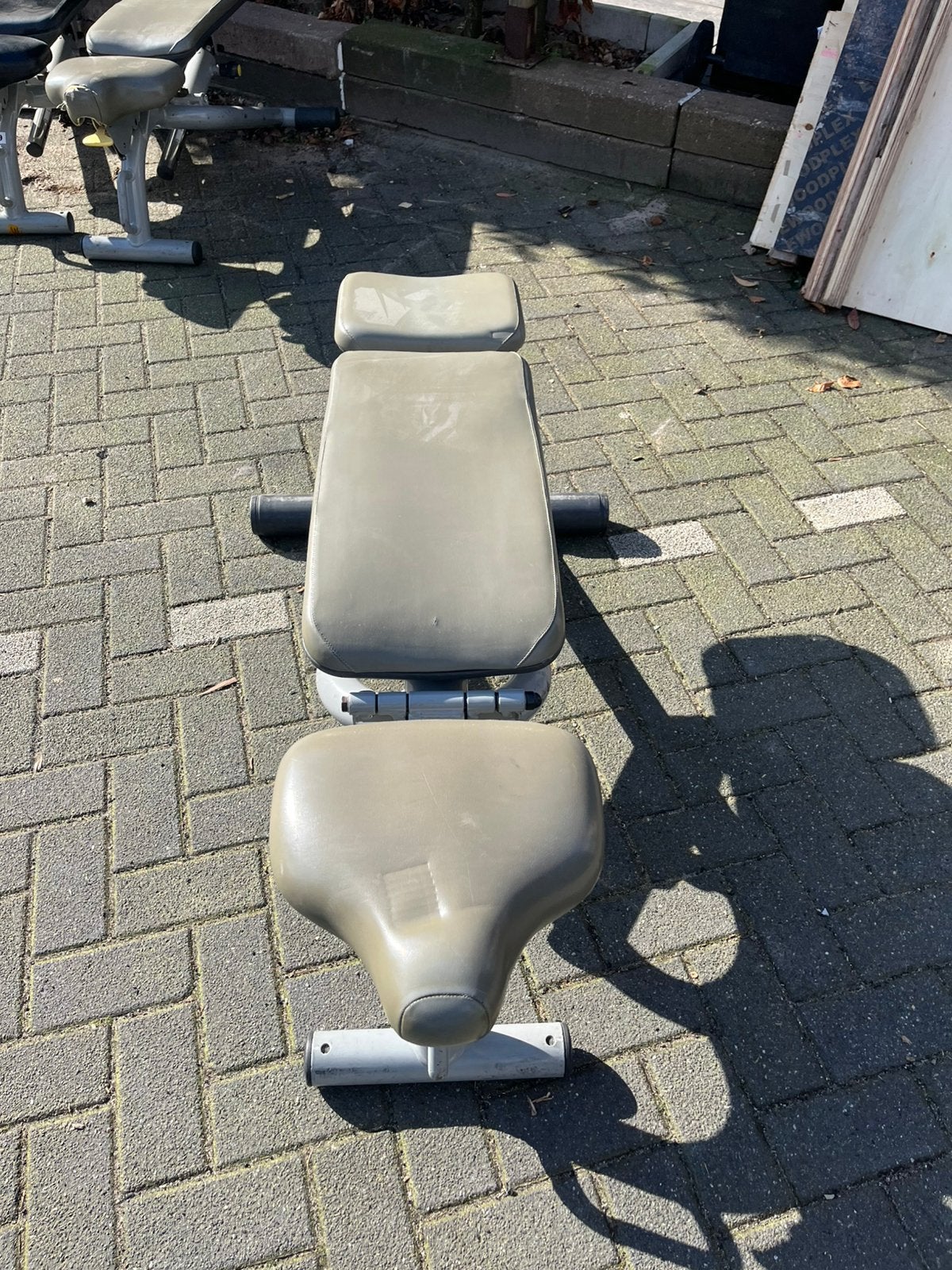 Technogym verstelbare bank adjustable bench ( evt 3 st), Ophalen, Bank, Fitnessbank, Verstelbare