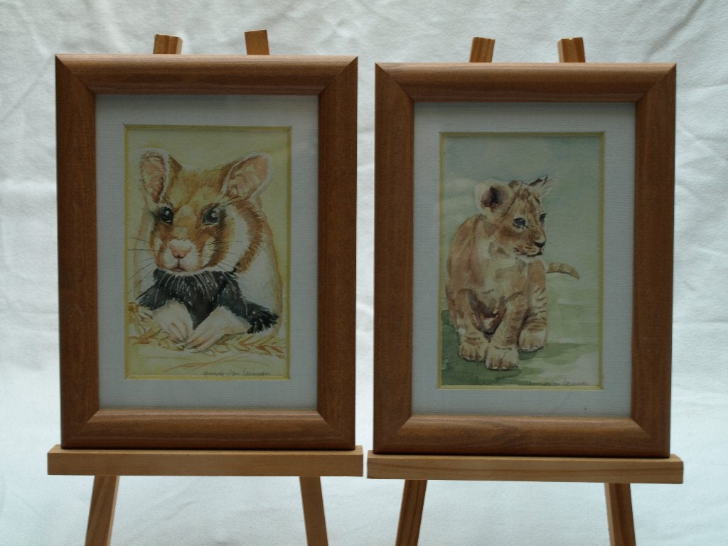 LEEUWENWELP en KORENWOLF, Minder dan 50 cm, Oorspronkelijke maker, Nieuw, Ophalen of Verzenden