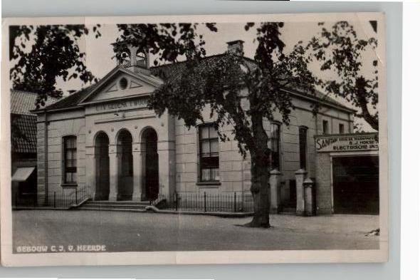Heerde Gebouw C.J.V. st 1949, Verzamelen, Verzenden, 1940 tot 1960, Gelopen, Gelderland