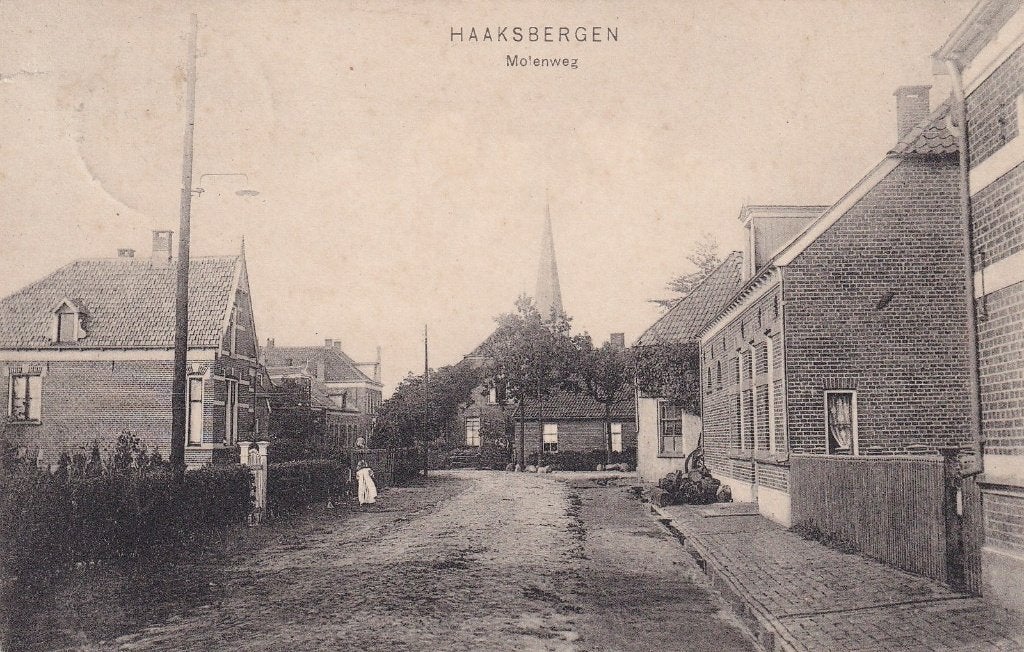 Haaksbergen, 1910., Verzenden, Voor 1920, Gelopen, Overijssel
