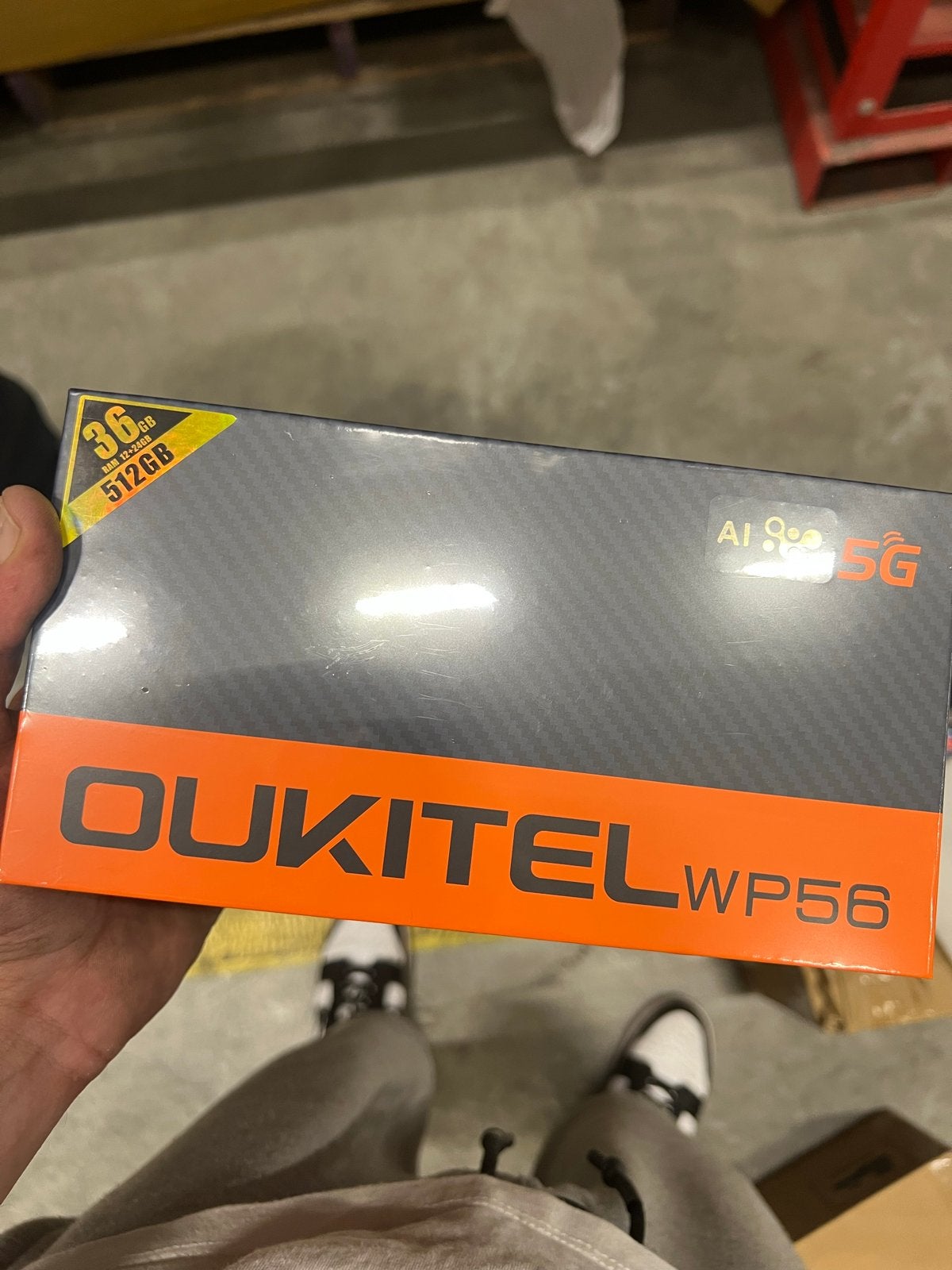Nieuw in doos Oukitel WP56 robuuste 5G smartphone, Ophalen, Nieuw, Zonder abonnement, Zonder simlock