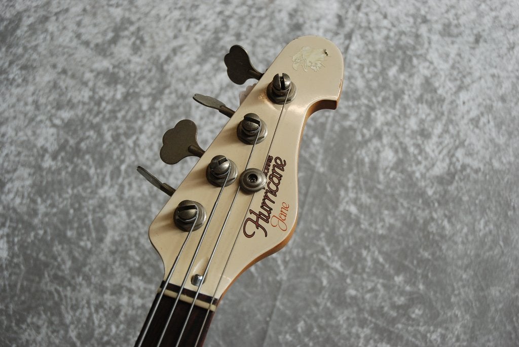Morris Hurricane Jane jazz bas, jaren '70, japan, met koffer, Gebruikt, ., Morris, .