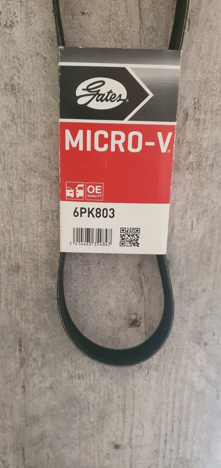 Gates Micro-V Multiriem 6PK803 - Nieuw, Ophalen of Verzenden, Nieuw, Universele onderdelen
