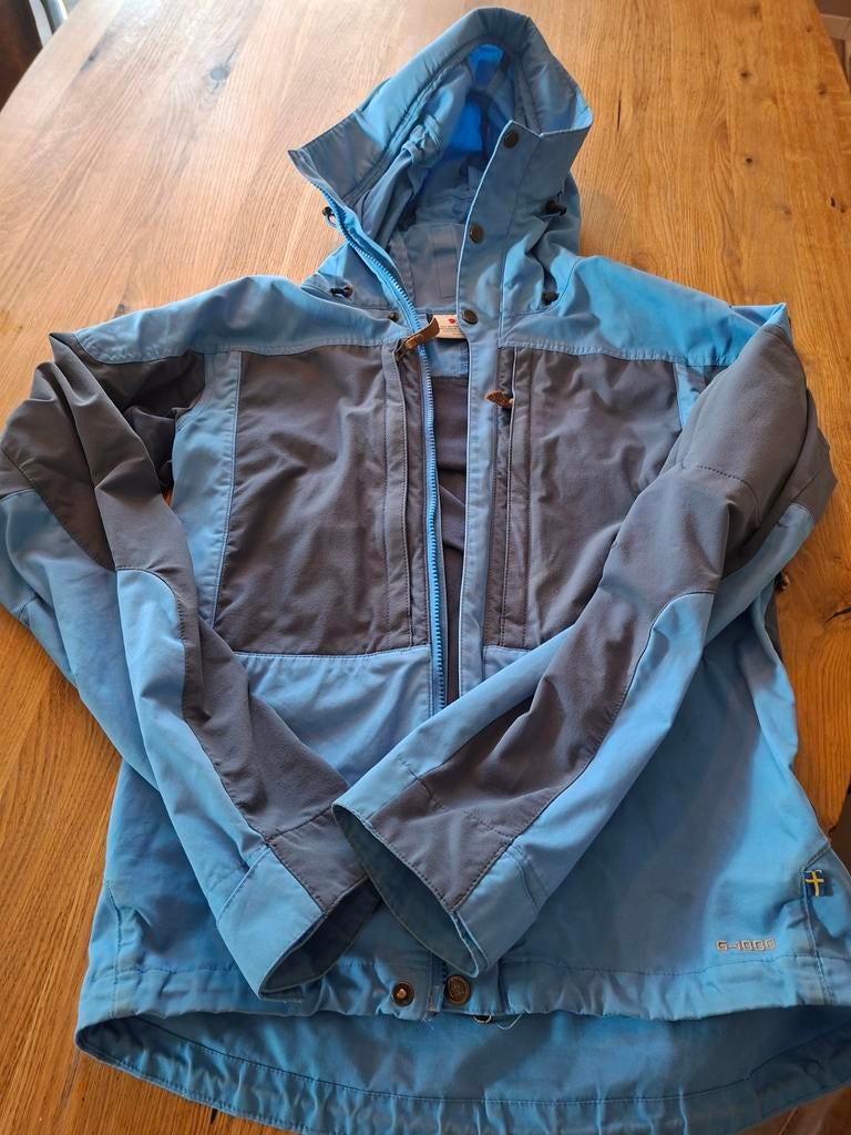 Fjällräven Keb Jas - Heren Outdoor Jas Maat S, Blauw, Ophalen of Verzenden, Zo goed als nieuw, Fjällräven