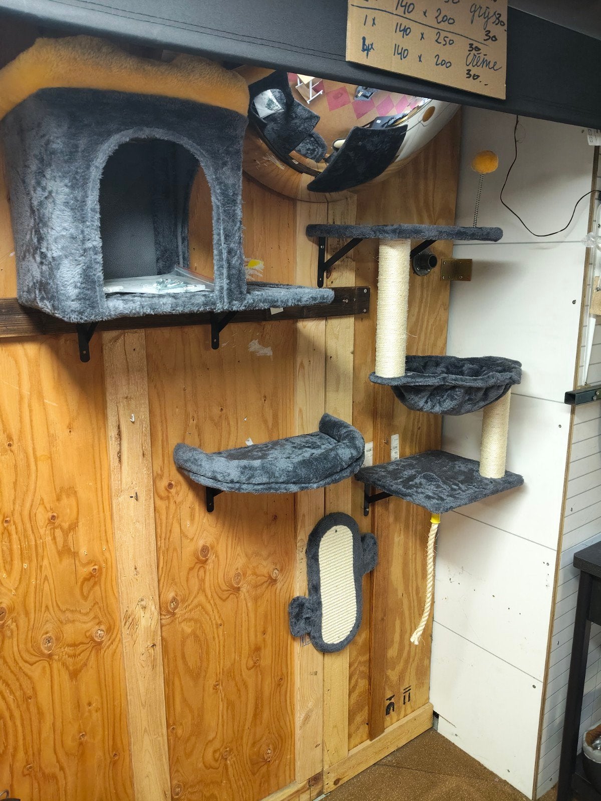 Aangeboden Nieuwe Wand Krabpaal voor Katten, Ophalen, Nieuw, Krabpaal