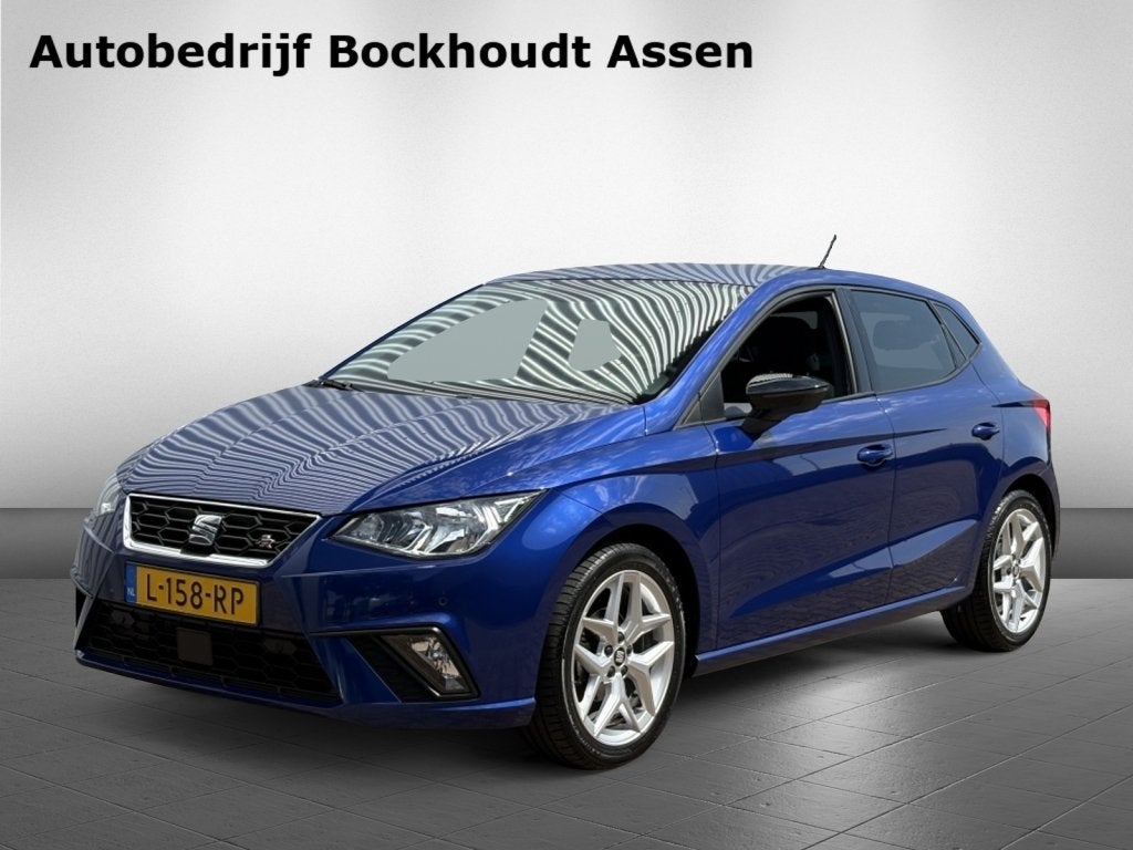 SEAT Ibiza 1.0 TSI FR Business Intens | Camera | Climate Con, Auto's, Seat, 21 km/l, Stof, Blauw, Ibiza