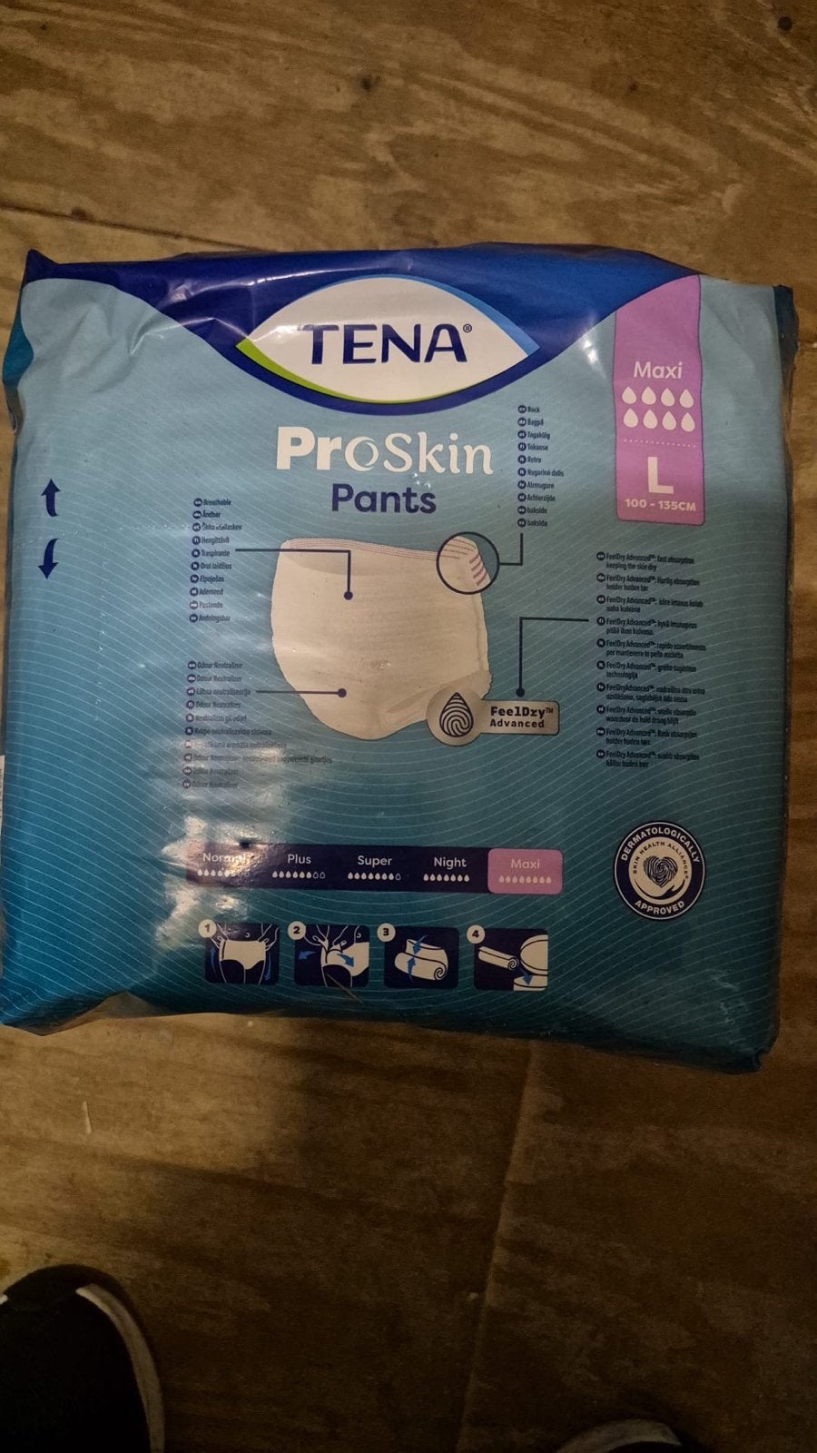 Tena pants maat L 4 pakken, Diversen, Ophalen of Verzenden, Nieuw